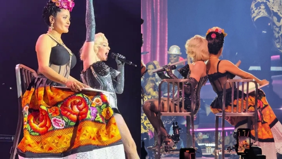 Madonna cierra 'The Celebration Tour' en México con Salma Hayek como invitada