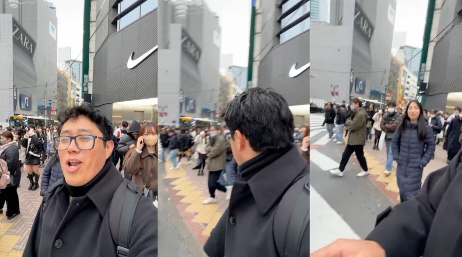 Influencer grita en TikTok en Japón y recibe respuesta en español: “cochino”