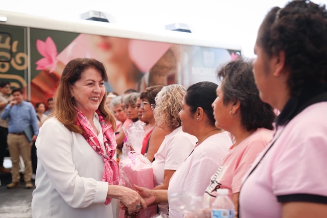 &#039;Detectar a tiempo salva vidas&#039;: gobierno de Margarita González Saravia fortalece atención y prevención del cáncer de mama