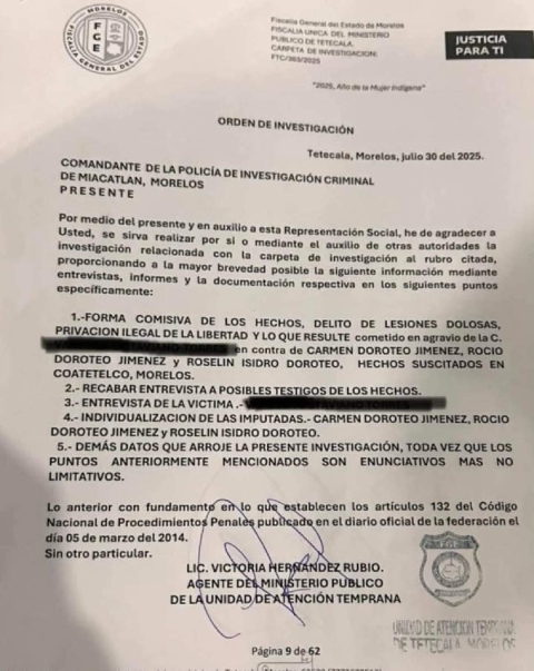 Exigen destitución de jueza cívica en Coatetelco