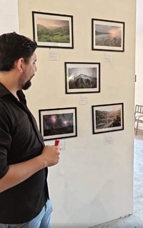 La tarde del lunes fue inaugurada la exposición fotográfica en la biblioteca de Jojutla.