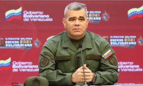 Vladimir Padrino L&oacute;pez, ministro de Defensa de Venezuela.