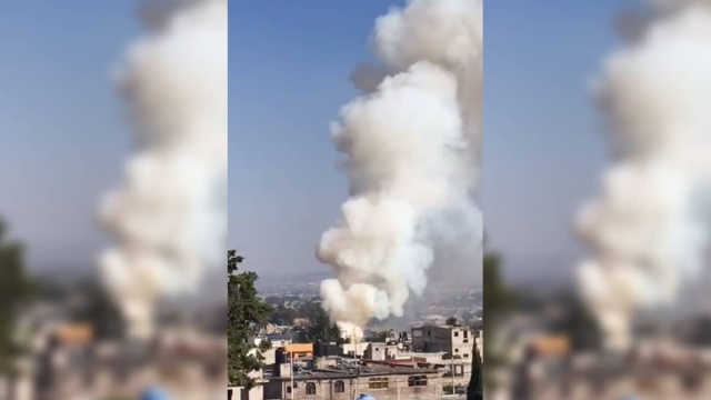Se registra fuerte explosión en Tultepec.