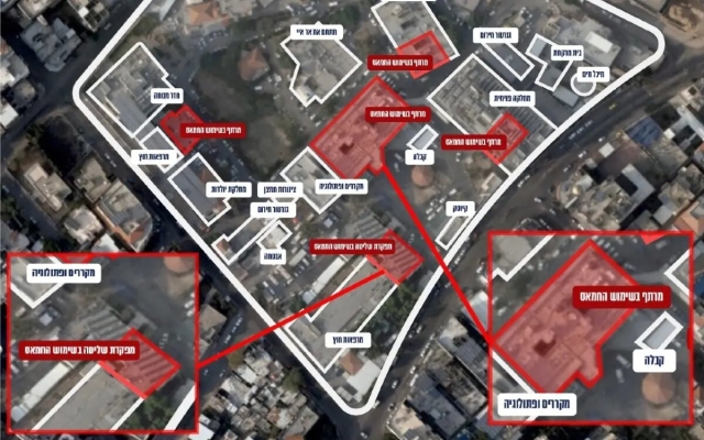 Ejército israelí asegura que la principal base de Hamás está bajo un hospital de Gaza