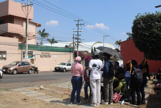 El pasado mi&eacute;rcoles, integrantes de la Resistencia Estudiantil denunciaron haber sido hostigados por la directora de la Facultad de Nutrici&oacute;n.