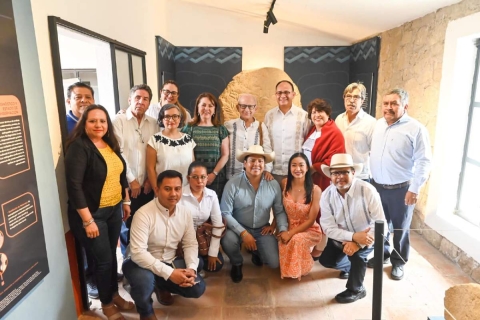 Este monolito olmeca fue robado en la década de 1960. Tras años de investigación y mediante un proceso legal, entre autoridades de México y Estados Unidos, se logró su repatriación en 2023… 