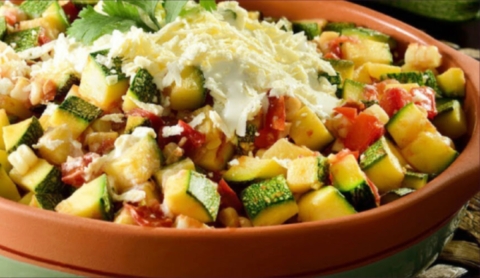 Receta fácil de calabacitas con elote y jamón: una opción deliciosa y rápida