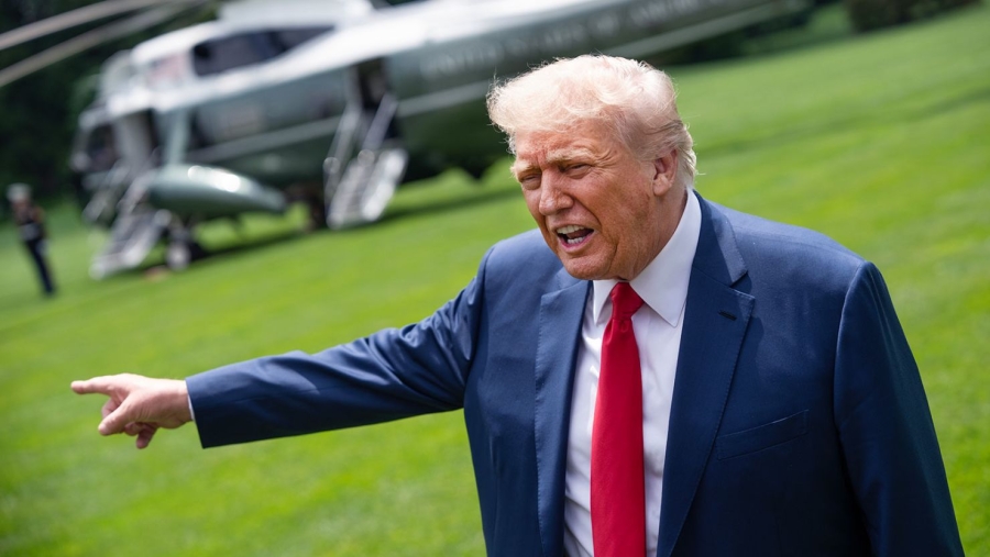 'Si no hubiera enviado tropas, Los Ángeles estaría ardiendo', afirma Trump