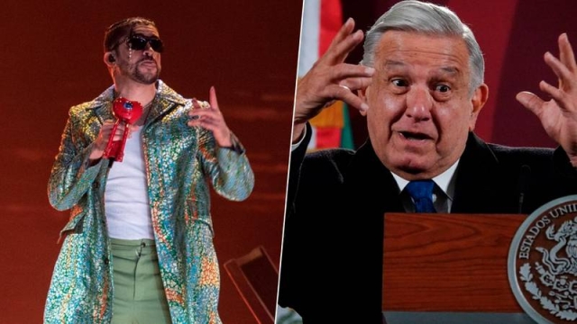 AMLO busca a Bad Bunny para concierto en el Zócalo