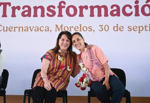 Claudia Sheinbaum cierra en Morelos inédita gira de rendición de cuentas 