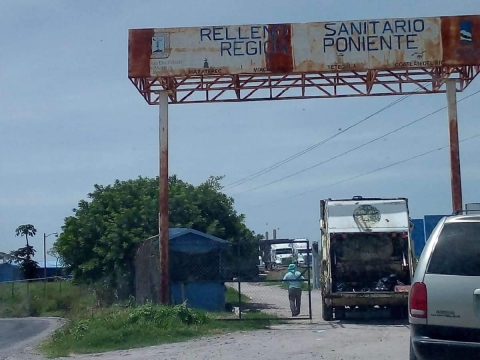 Varios municipios del poniente depositan sus desechos sólidos en el relleno de Mazatepec.