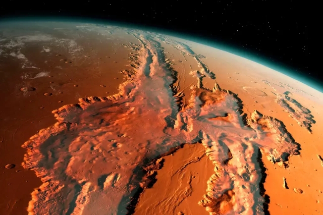 Modelos digitales de paisajes se enfocan en la superficie marciana
