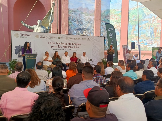Inauguran Feria Nacional del Empleo 2026