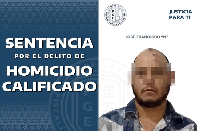Sentencian a m&aacute;s de 16 a&ntilde;os de prisi&oacute;n a homicida