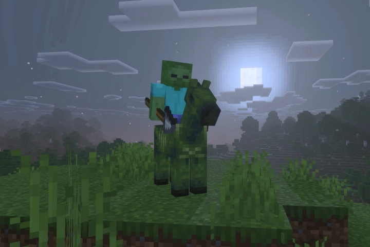 Minecraft anuncia la actualización Mounts of Mayhem con lanzas, caballos zombis y el nuevo mob nautilus