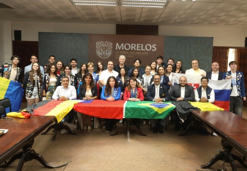 Impulsa Gobierno de Morelos alianzas internacionales a favor de la juventud morelense