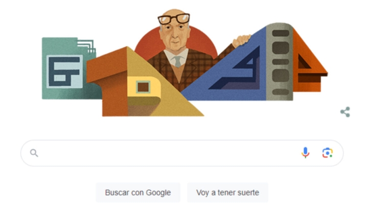 Google honra al arquitecto Clorindo Testa con un doodle: ¿De quién se trata?