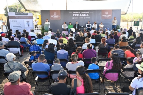 Transforma Gobierno de Morelos abastecimiento de agua en la colonia Tepeyac de Cuernavaca