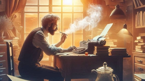 El sacrificio del escritor, segunda parte