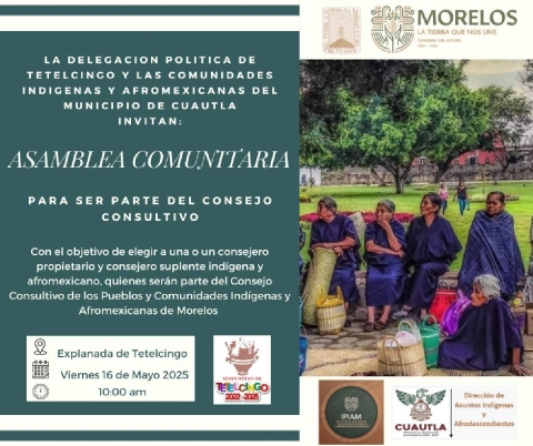 Elegirán a representantes indígenas y afromexicanos de Cuautla
