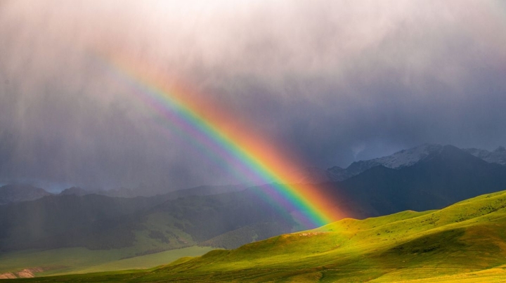 Los colores que nunca podremos ver en el arcoíris