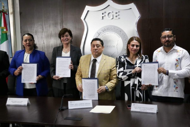 FGE e Impepac renuevan convenio para blindar proceso electoral