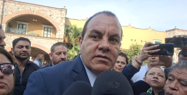 Rechaza Cuauhtémoc Blanco señalamientos de presunto desvío de recursos públicos