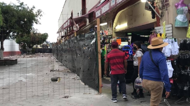 Decenas de comerciantes expresaron su incertidumbre al desconocer los alcances de la obra a realizar. 