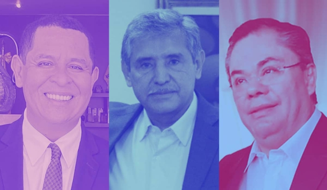 Tres alcaldes candidateables en el 8M