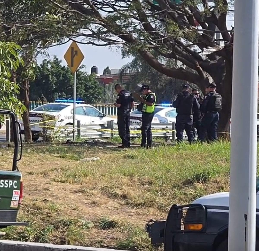 Elementos de diversas corporaciones acudieron al sitio.