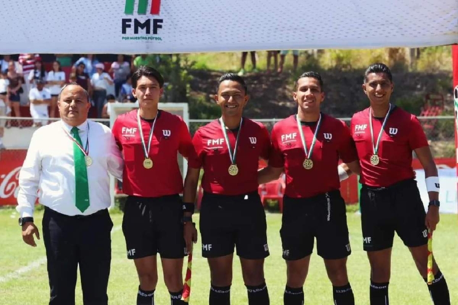 Dos finales consecutivas registra el silbante Aldair Vilchis, oriundo de Cuernavaca, en la Tercera División profesional.