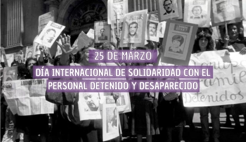 Día Internacional de Solidaridad con el Personal Detenido y Desaparecido