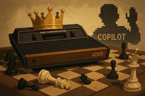 La Atari 2600 de 1977 sorprende de nuevo: derrota a Microsoft Copilot en ajedrez tras vencer a ChatGPT