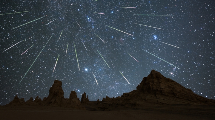 ¡Con todo y cometa! El viernes habrá lluvia de estrellas