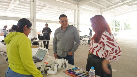 La Secundaria “Ramón López Velarde” fue la sede del evento.