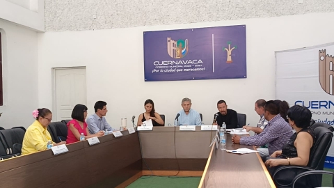 Firma Ayuntamiento de Cuernavaca convenio de colaboración con Fonacot