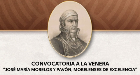 Reconocerá Poder Ejecutivo a ciudadanos destacados con la Venera &#039;José María Morelos y Pavón&#039;