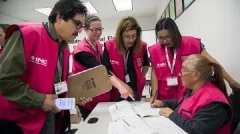 Seis millones rechazan ser funcionarios de casilla para elección judicial