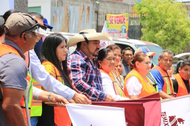 Arrancan obras de infraestructura en Temixco