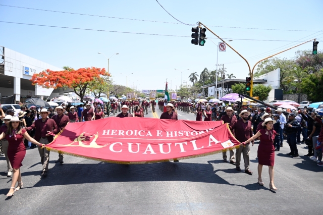 Cuautla se prepara para el desfile militar del 2 de mayo