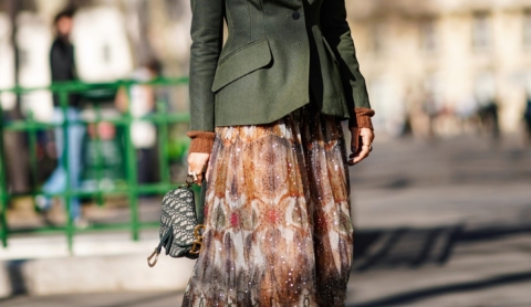 Las faldas largas maxi, la prenda estrella en Primavera-Verano 2025