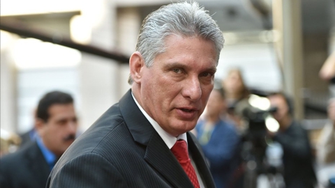 Díaz-Canel critica a Trump por restablecer a Cuba en lista de terrorismo