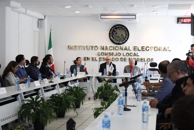 Promueven INE Morelos y Coparmex cultura cívica y democrática; firman convenio