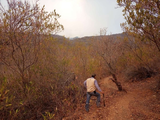  Autoridades ixtlecas realizan recorridos preventivos en la zona.