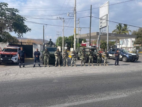 Refuerza Sedena operativo de seguridad en Miacatl&aacute;n