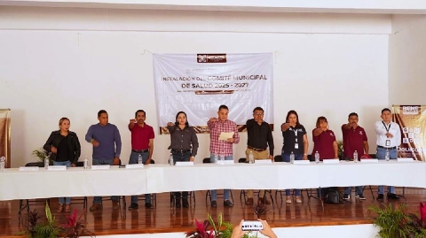 Instalan el Comité Municipal de Salud en Ocuituco