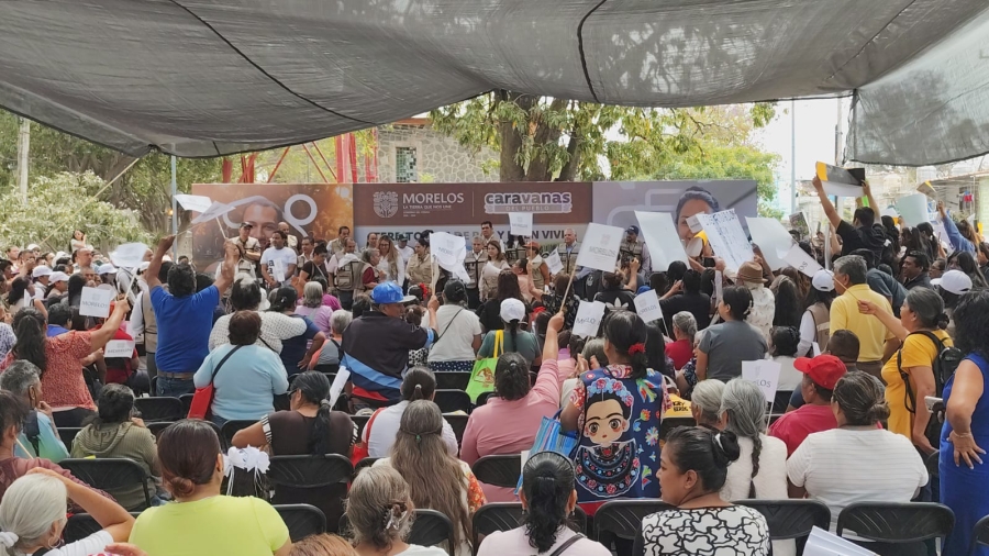 Llegan 'Caravanas del Pueblo' a la colonia Patios de la Estación en Cuernavaca