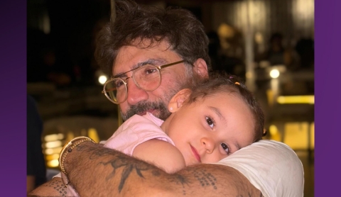 Alejandro Fernández comparte un emotivo momento con su nieta Cayetana en Guadalajara