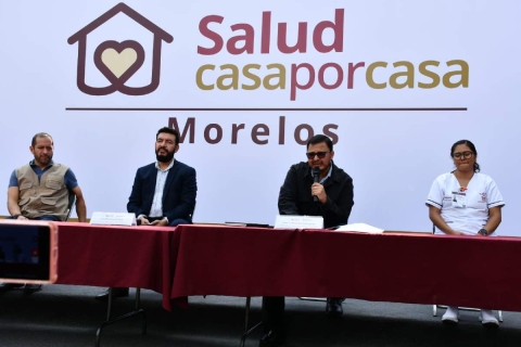 Autoridades de la delegación Morelos de la Secretaría de Bienestar dieron pormenores sobre el censo y la aplicación del programa en la entidad. 
