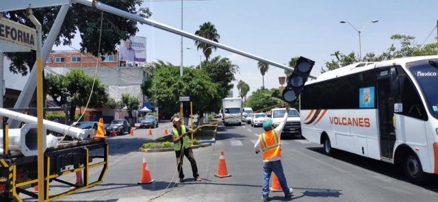 Además de evitar accidentes, las reparaciones se efectuaron con miras a un eventual próximo regreso a clases presenciales.